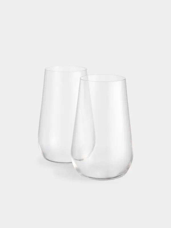 Стакан, 14 см, 580 мл, 2 шт, кристальное стекло, Ferentino, image-1