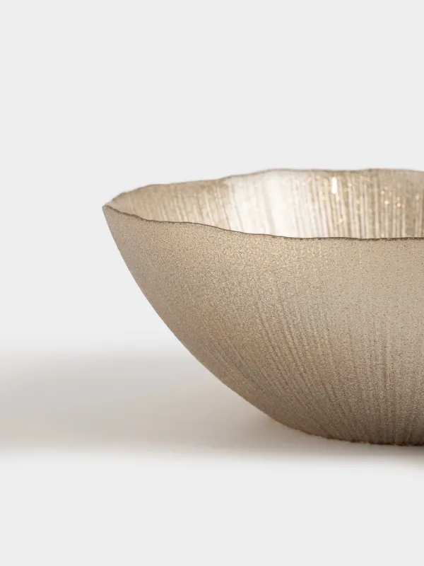 Салат ыдысы, 24х9 см, 1,7 л, шыны, шампан, Angle, image-3