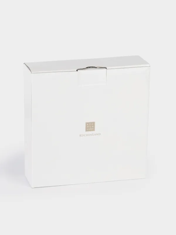 Салатник, 16х5 см, 460 мл, фарфор F, белый, Подарок и еловые ветви, Christmas miracle classic, image-5