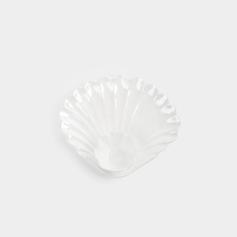 Блюдо, 20х17 см, с соусником, Ракушка, Seaside, image-0