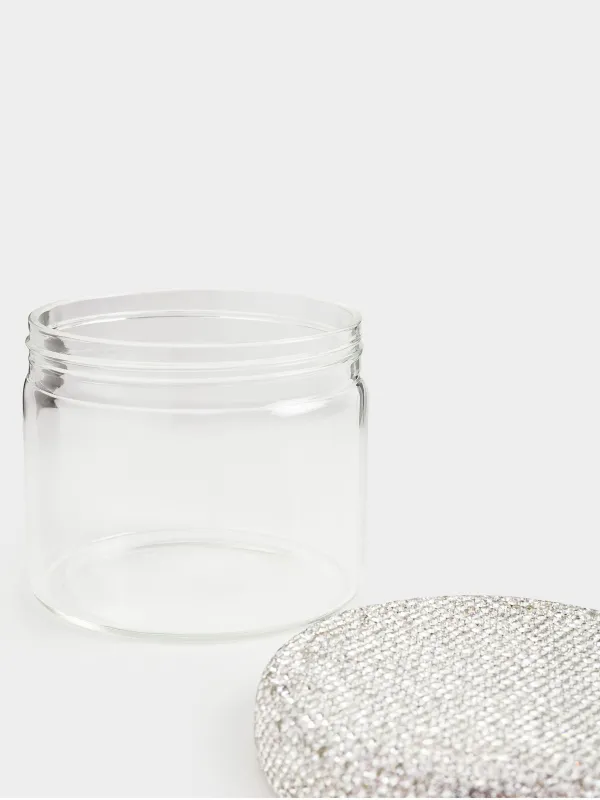 Сақтауға арналған ыдыс, 10х9 см, 450 мл, шыны Б/страздар, Crystal decor, image-3