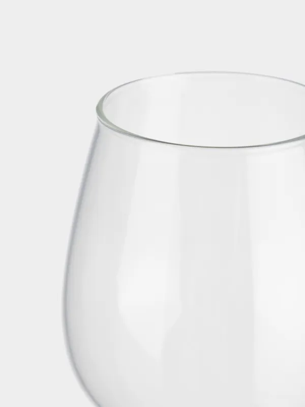 Шарап бокалы, 290 мл, Б шыны, жасыл аяқ, Нәркес, Shape, image-3