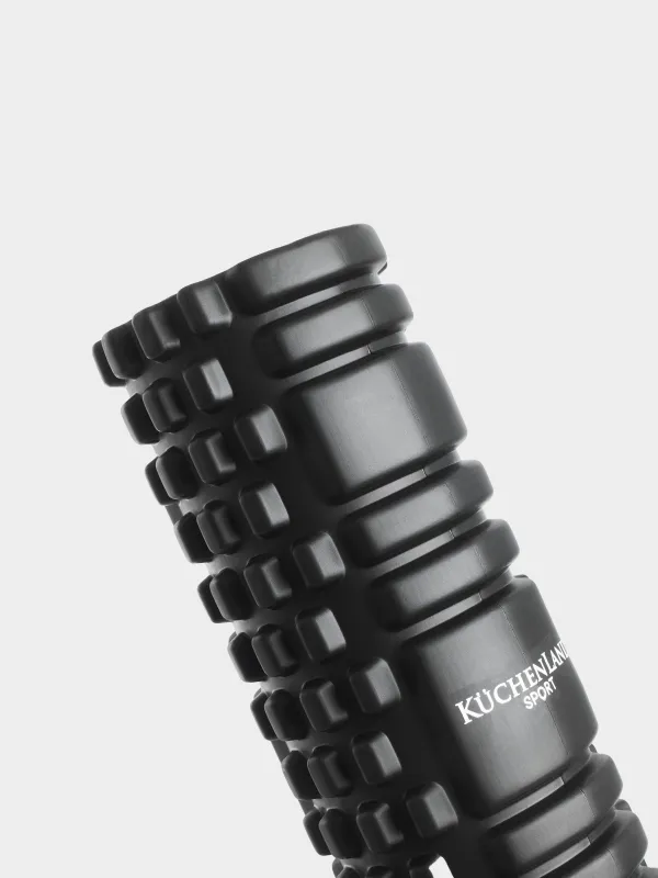 Массаж ролигі, 30 см, йога және фитнес, ЭВА, сарғылт-қоңыр, спорт, image-1