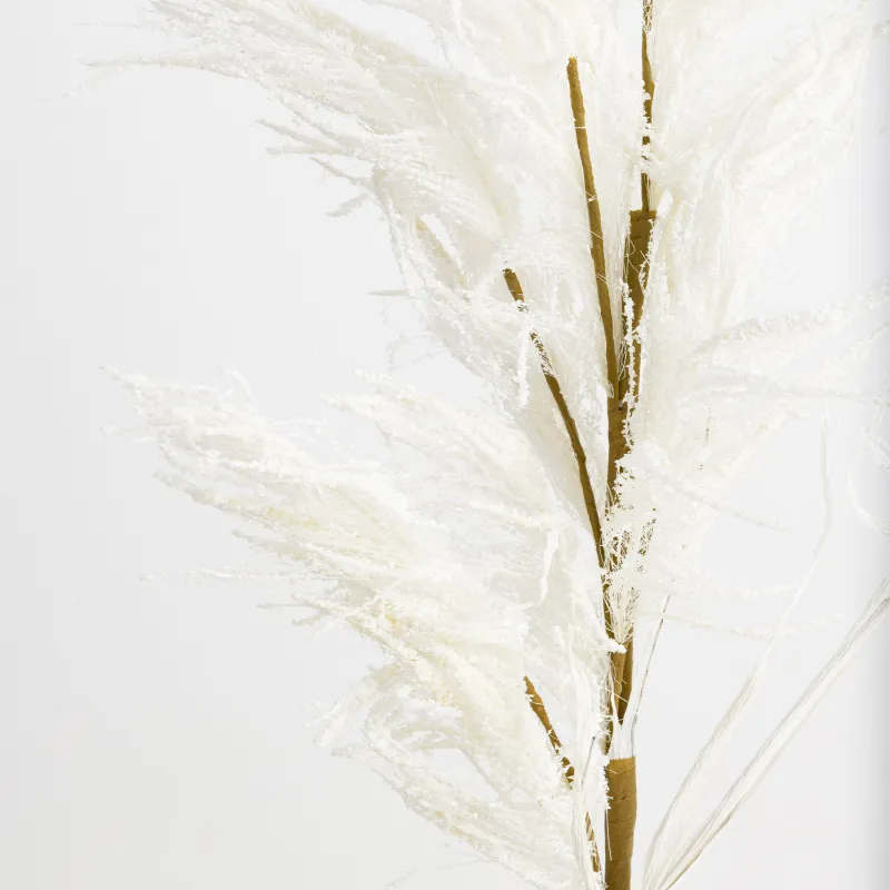 Ветка декоративная, 1 м, Белая пампасная трава, Meadow decor, image-3