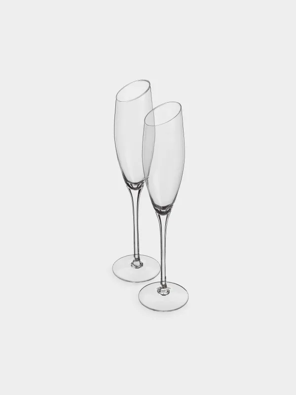Шампан бокалы, 180 мл, 2 дана, шыны, Charm L, image-1