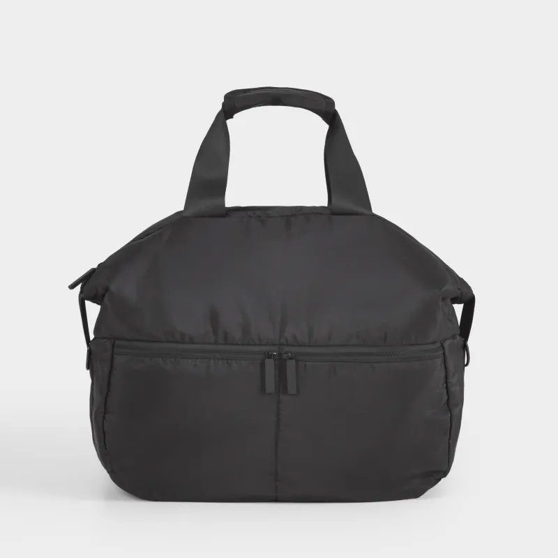 Спорттық сөмке, 43х34 см, сабы және иық бауы бар, нейлон, қара, Force