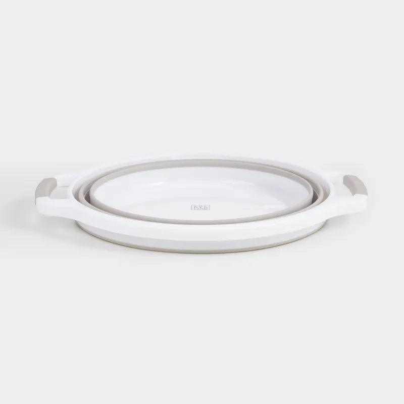 Жиналмалы бассейн, 22 л, пластик/резеңке, сұр-сарғылт-қоңыр, Foldaway, image-2