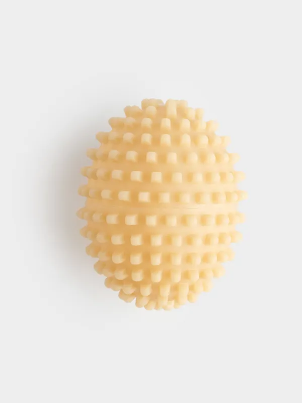 Жууға арналған шар, 8 см, 2 дана, ПВХ, сарғылт, Сопақ, Washing ball, image-2