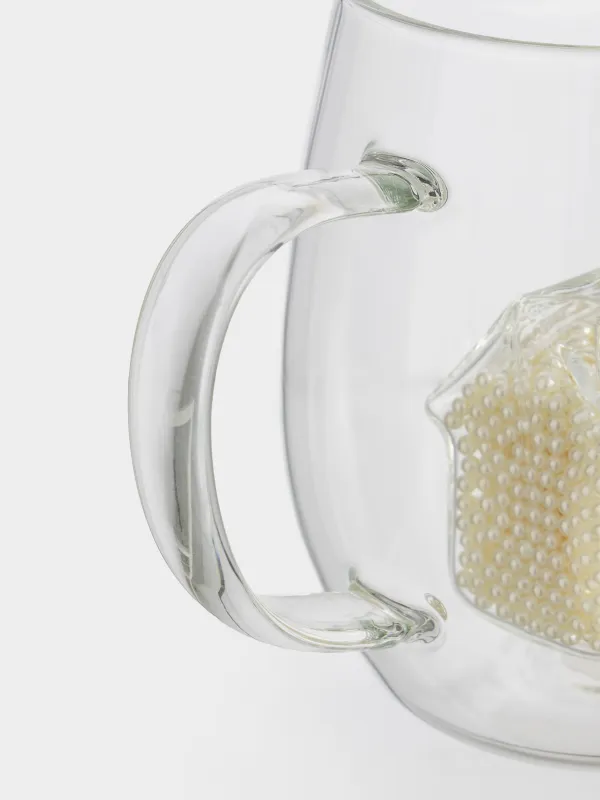 Кружка, 430 мл, стекло Б, Домик с жемчужинами, Shape, image-2