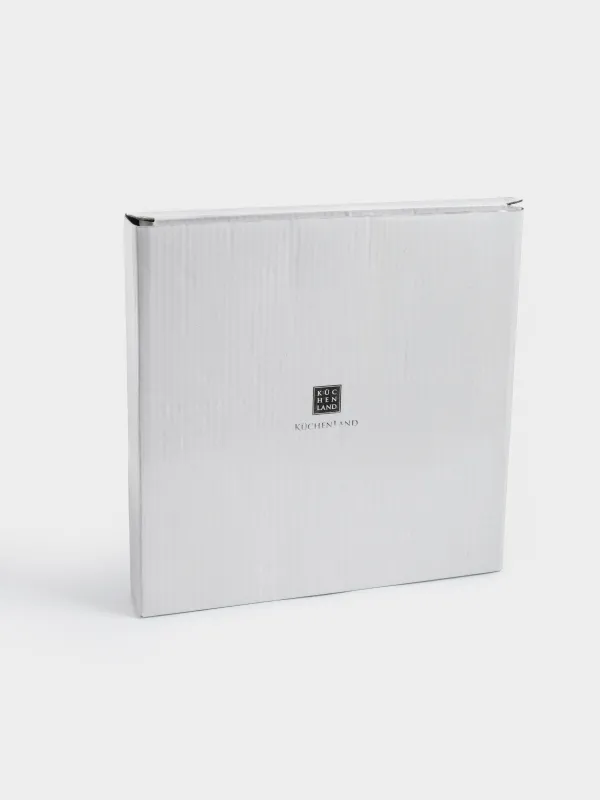 Ыдыс, 24 см, керамика, ақ, Шаңғышылар, Skiers, image-6