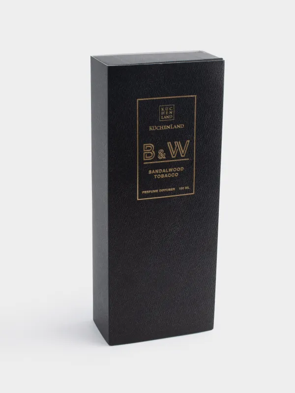 Ароматический диффузор, 100 мл, с кристаллами, Sandalwood tobacco, B&W, image-2