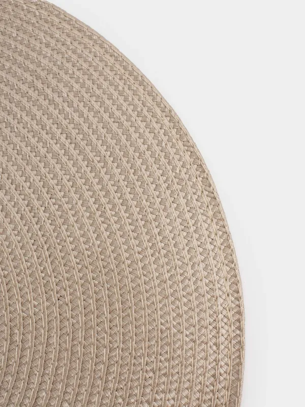 Аспаптарға арналған майлық, 38 см, полипропилен, дөңгелек, сарғылт-қоңыр, Circle, image-2