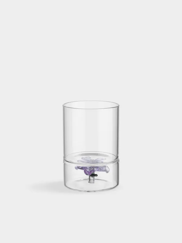 Стақан, 12 см, 300 мл, шыны Б, Гүл, Shape, image-0