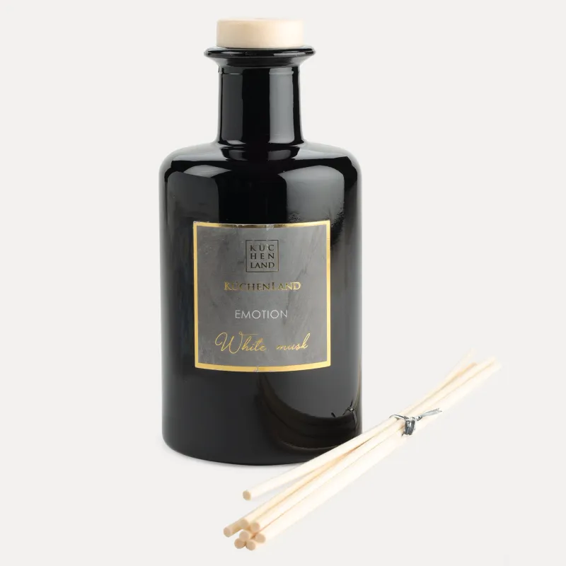 Хош иісті диффузор, 230 мл, сұр, White Musk, Emotion, image-2