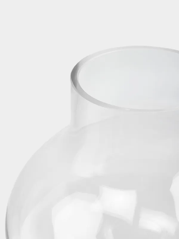 Ваза для цветов, 25 см, стекло, Колба, Flask, image-2