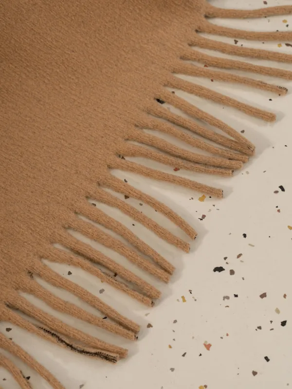 Жамылғы, 130х170 см, шашағы бар, полиэстер, сарғылт-қоңыр және қара, Comfort, Soft home, image-6