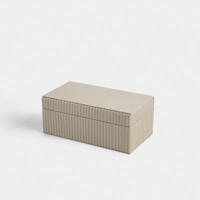 Зергерлік қобдиша, 22х9 см, жасанды былғары/МДФ, сарғылт-қоңыр, Premiere one