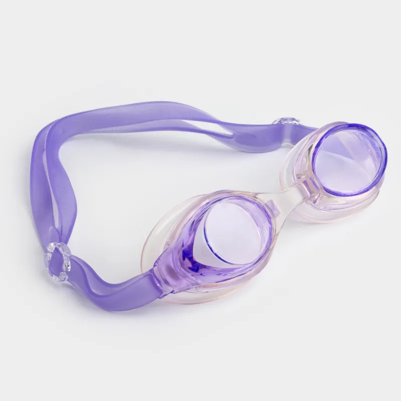 Очки для плавания, в футляре, пластик/резина, фиолетовые, Swim, image-3