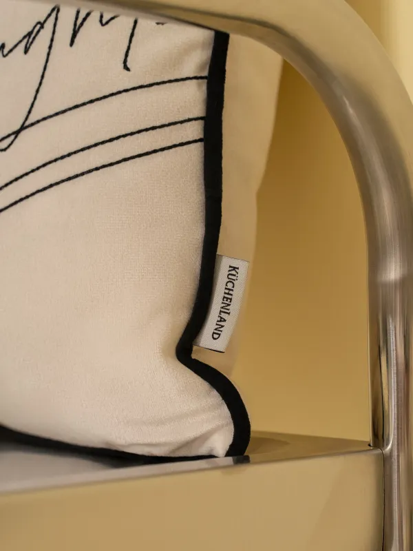 Подушка декоративная, 45х45 см, Art is a line around your thoughts, Scroll, image-4