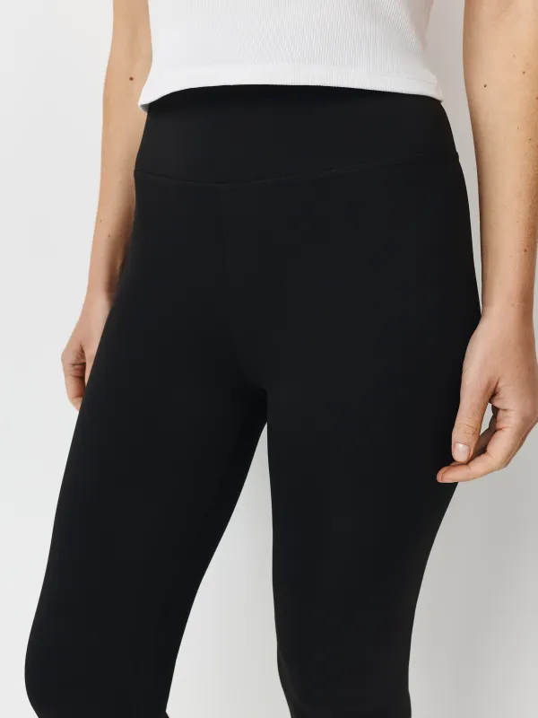 Әйелдер леггинстері, спорттық, size M, жолақтары бар, полиэстер/эластан, қара, Rayssa, image-2