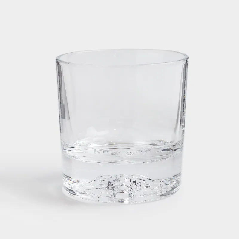 Стакан для виски, 9 см, 300 мл, стекло, Волк, Elements