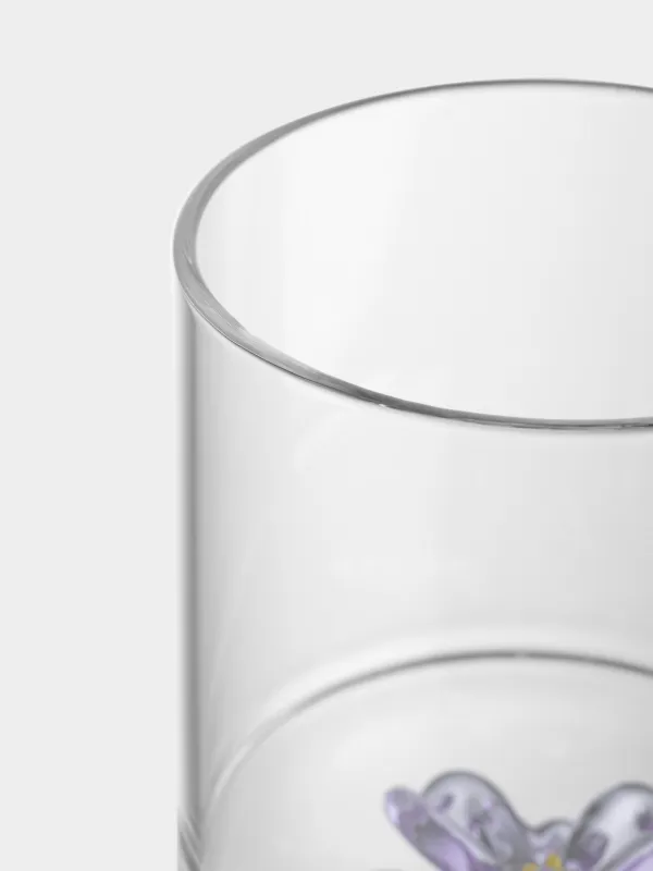 Стақан, 12 см, 300 мл, шыны Б, Гүл, Shape, image-2