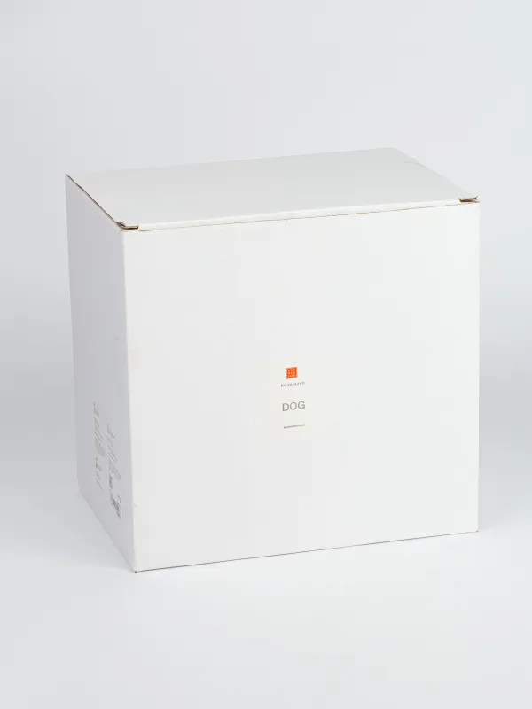 Кәмпит ыдысы, 19х18 см, 250 мл, сабы бар, полирезин, сарғылт-қоңыр, Себеті бар лабрадор, Dog, image-5