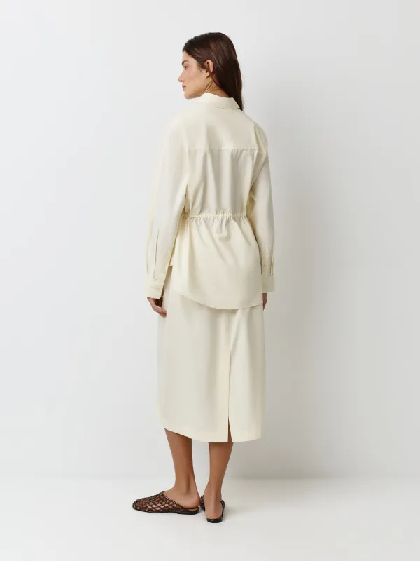 Әйелдер жейдесі, өлшемі XS, ұзын жеңді, мақта К, ашық сары, Irene, image-3