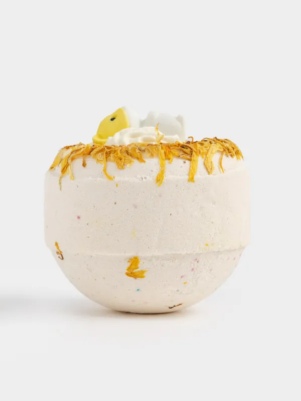 Ваннаға арналған бомба, 130 гр, ойыншықпен, сарғылт-қоңыр, Ирланд кілегейі, Атжалман, Friends spa, image-2