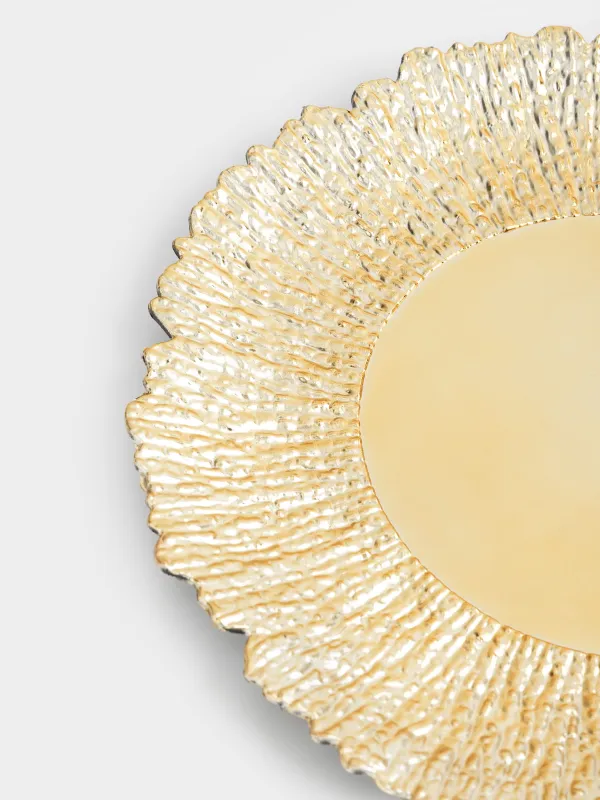 Тарелка подстановочная, 33 см, Льдина, Plastic ice, image-2