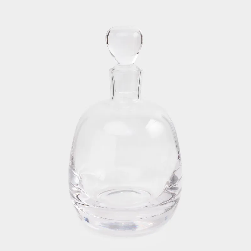 Виски жинағы, 2 адам, 3 зат, графин/стақандар, шыны, Clear, image-3