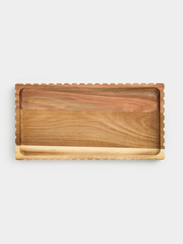 Блюдо сервировочное, 35x18 см, Noble flow, image-4