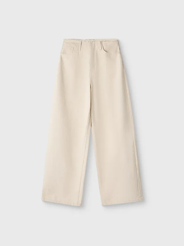 Әйелдер джинс шалбары, өлшемі S, белі өңделмеген, мақта, ашық сарғылт-қоңыр, Constanza, image-4