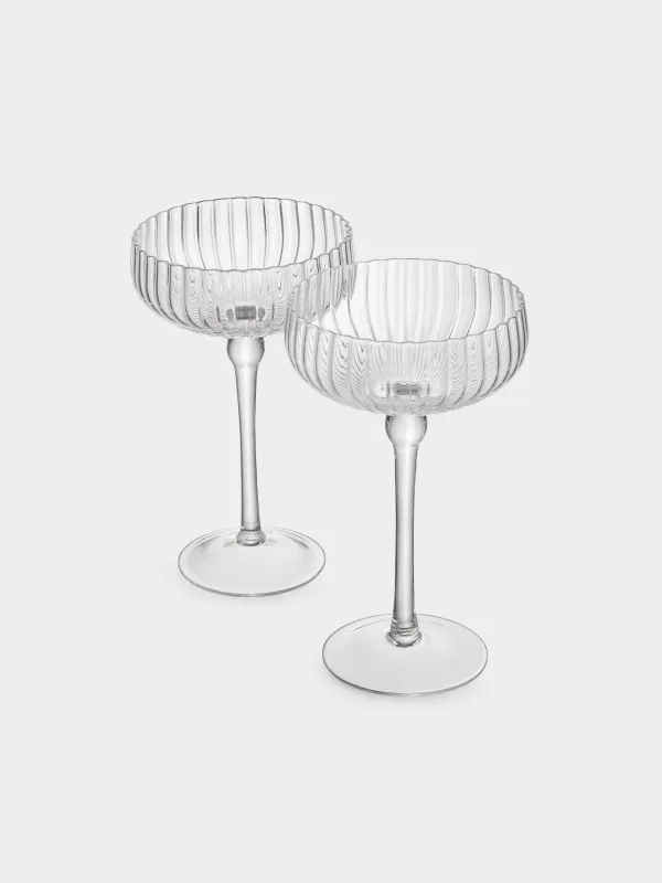 Шампан бокалы, 300 мл, 2 дана, шыны, Blossom R, image-1