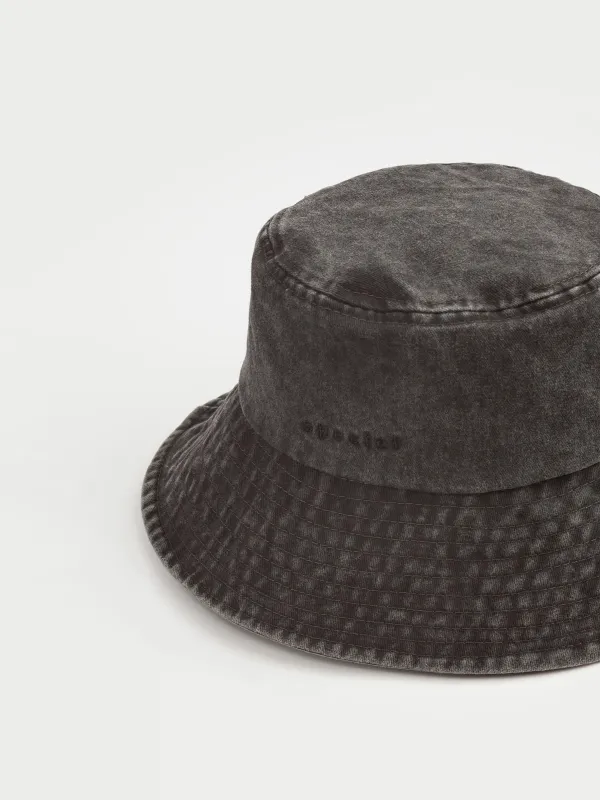 Панама бас киімі, 57 см, бірыңғай өлшем, мақта, қара, арнайы, Shore, image-1