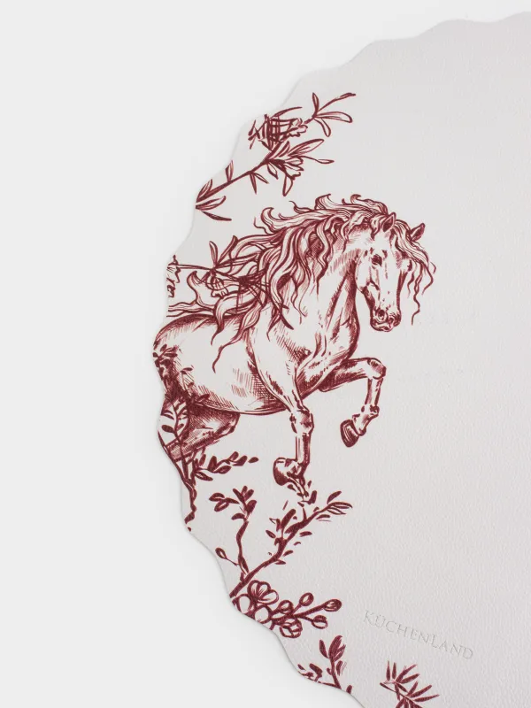 Салфетка под приборы, 40 см, Лошадь, Rock print, image-5