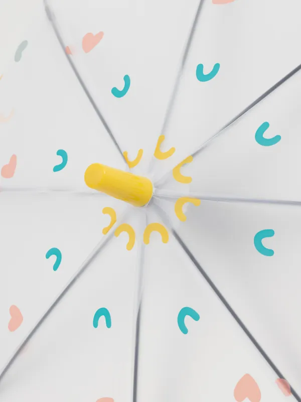 Қолшатыр-таяқ, 70 см, балаларға арналған, полиоксиэтилен, сары, Мүсіндер, Aspen, image-1