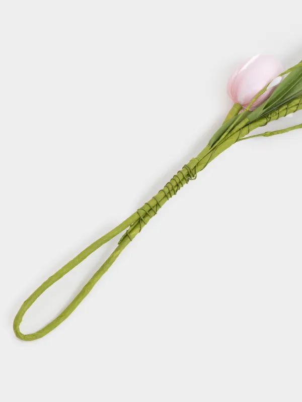 Ветка-гирлянда декоративная, 1,5 м, пенопласт/полиэстер, Пасхальные яйца, Flora Easter decor, image-3