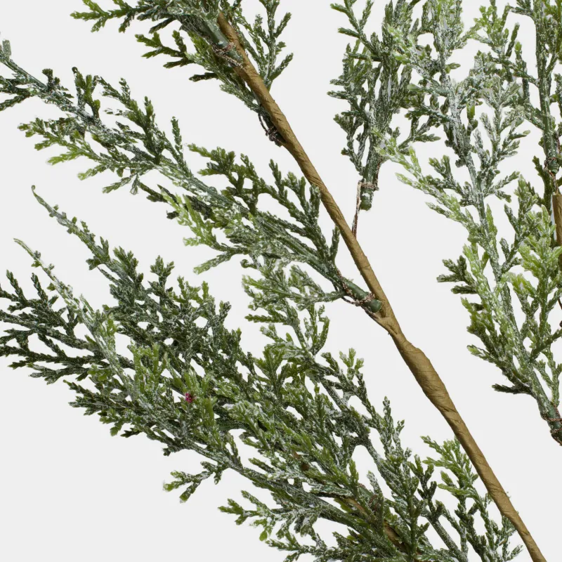 Ветка декоративная, 85 см, полиэтилен, Conifer decor, image-2
