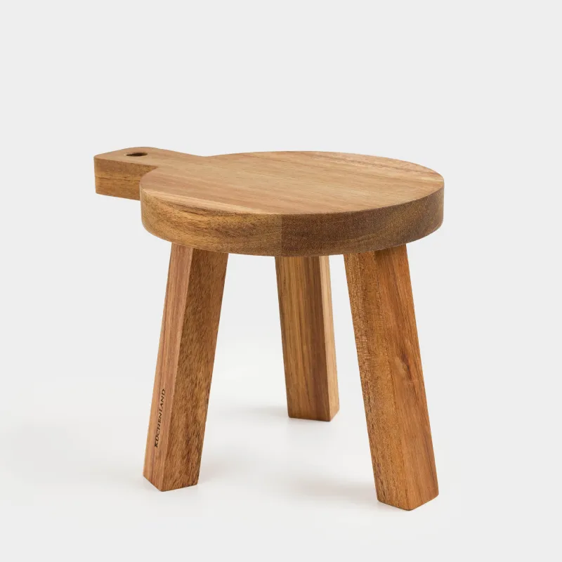 Блюдо сервировочное, 20x15 см, с ручкой, на ножках, Noble tree, image-2