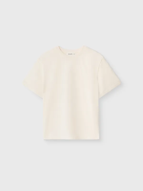 Әйелдер футболкасы, өлшемі XS, мақта, сүт түстес, Adrianna, image-7