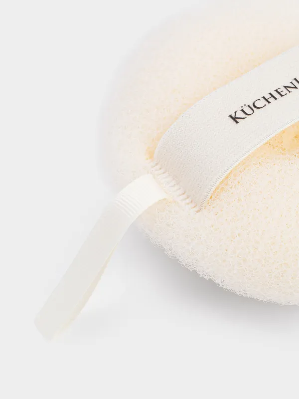 Денені жууға арналған жөке, 11 см, қабыршақтайды, ұстағышы бар, полиамид, сарғылт-қоңыр, Rayon spa, image-3