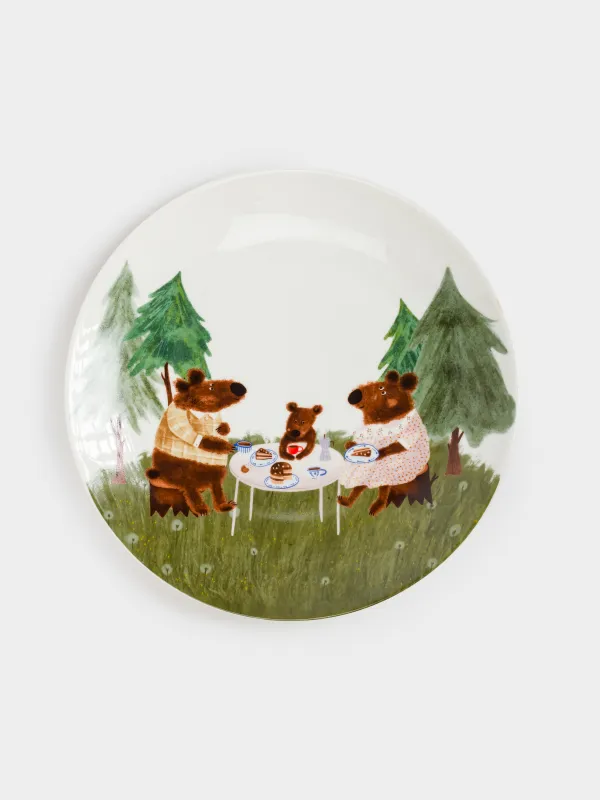 Ыдыс-аяқ жинағы, балаларға арналған, 1 адам, 3 зат, фарфор N, ақ, Шай ішу, Little pet, image-2