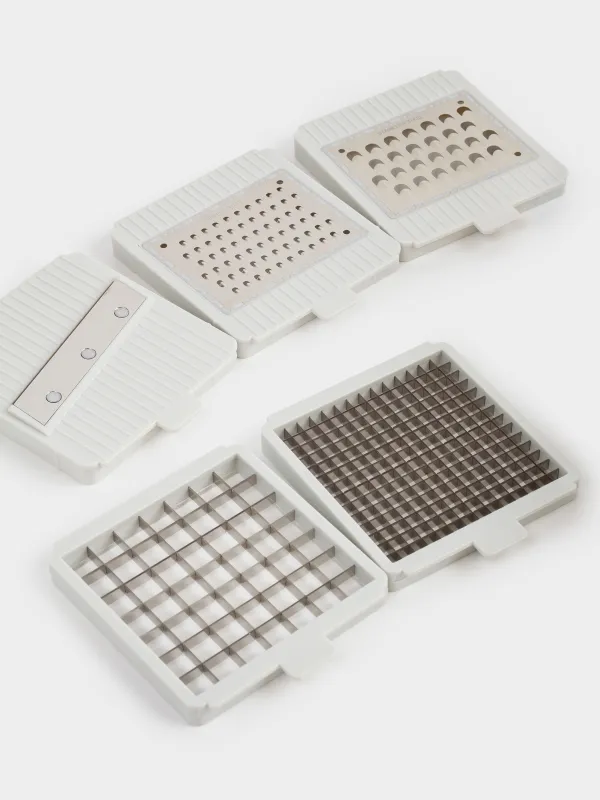 Ұсақтағыш, 28 см, 5 саптама, механикалық, пластик/Болат, сарғылт, Soft, image-1