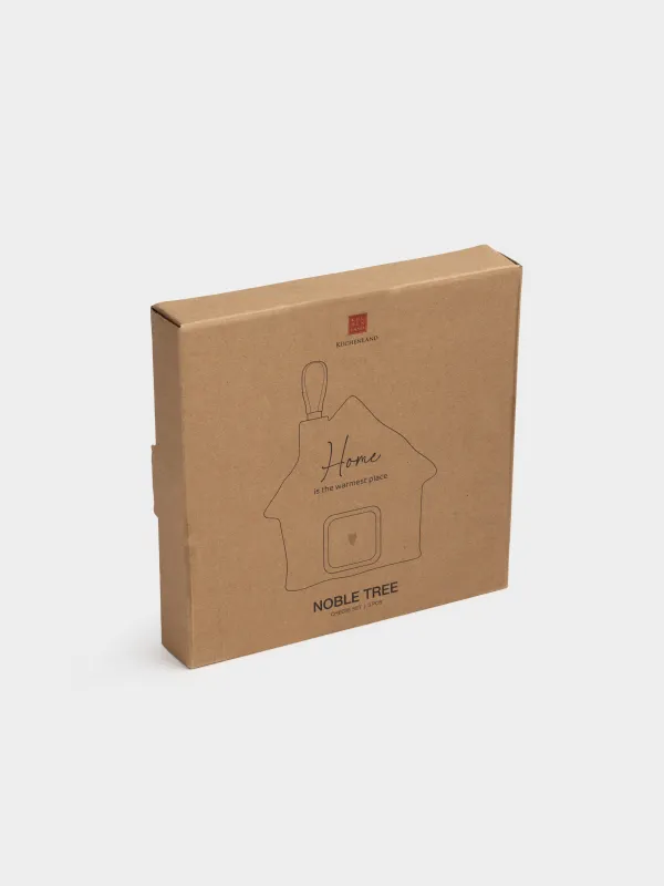 Ірімшікке арналған жиынтық, 3 зат, тақта-ыдыс/кесе, болат/ағаш/керамика, Үй, Noble tree, image-6