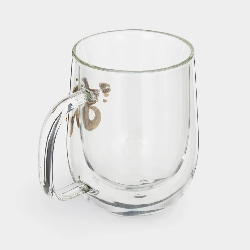 Саптыаяқ, 350 мл, металлдан жасалған шыны, алтын, Тауешкі, Air zodiac, image-1