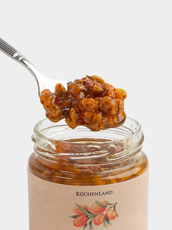 Джем, 220 гр, с облепихой, без сахара, Jam food, image-3