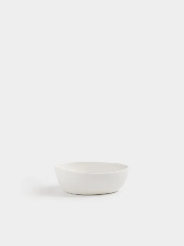 Пиала, 13х11х4 см, 270 мл, фарфор P, белая, Лепесток, Blomblad, image-0