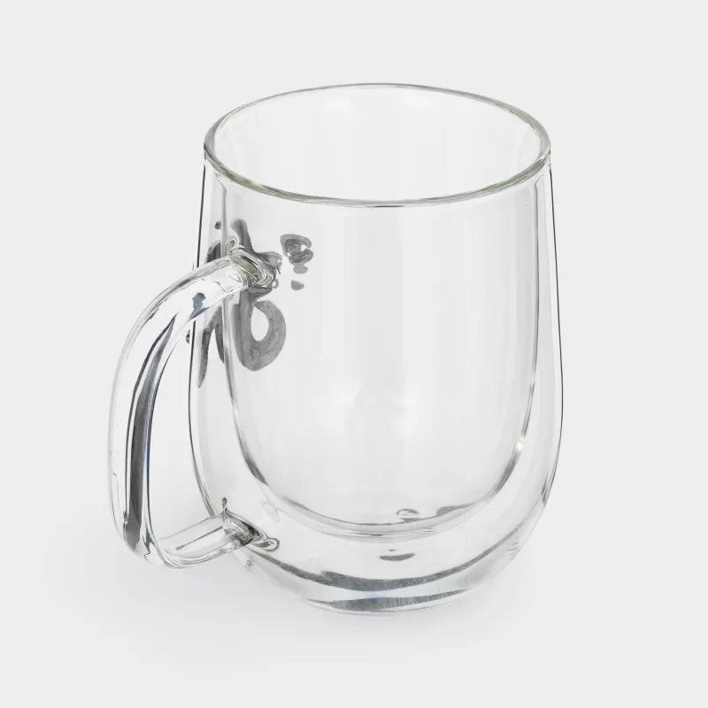 Саптыаяқ, 350 мл, металлдан жасалған шыны, күміс, Тауешкі, Air zodiac, image-1