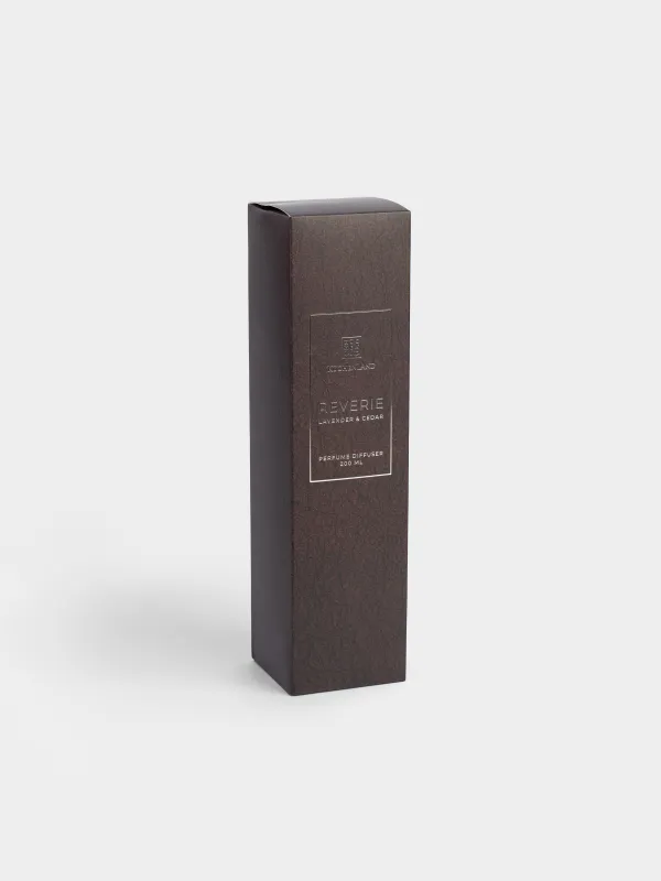 Хош иісті диффузор, 200 мл, жасанды былғары, қоңыр, Хош иіс, Reverie, image-3